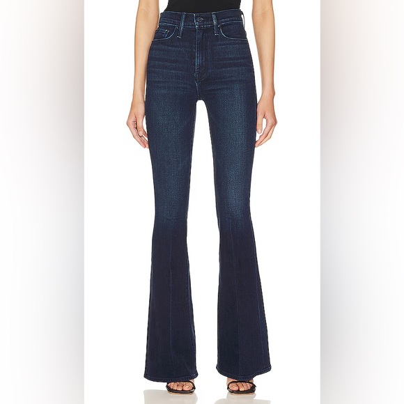 Mother The Super Cruiser Movin’ On Up Flare Leg Bell Bottom Jeans Size 28 - Picture 1 of 11